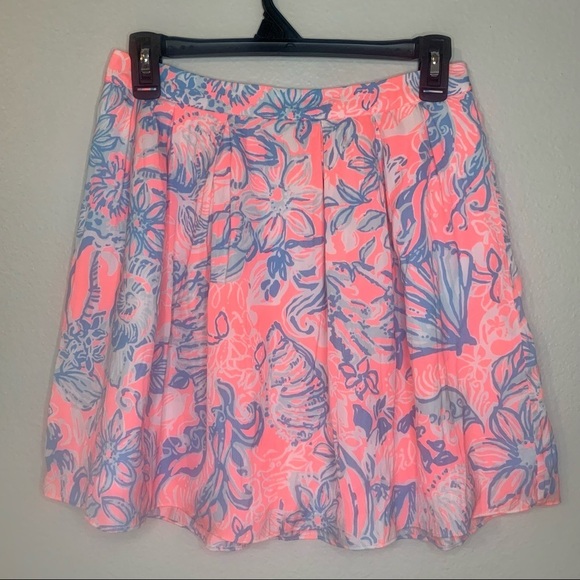 Lilly Pulitzer Selina skirt Summer Siren Size 0 - Picture 2 of 7